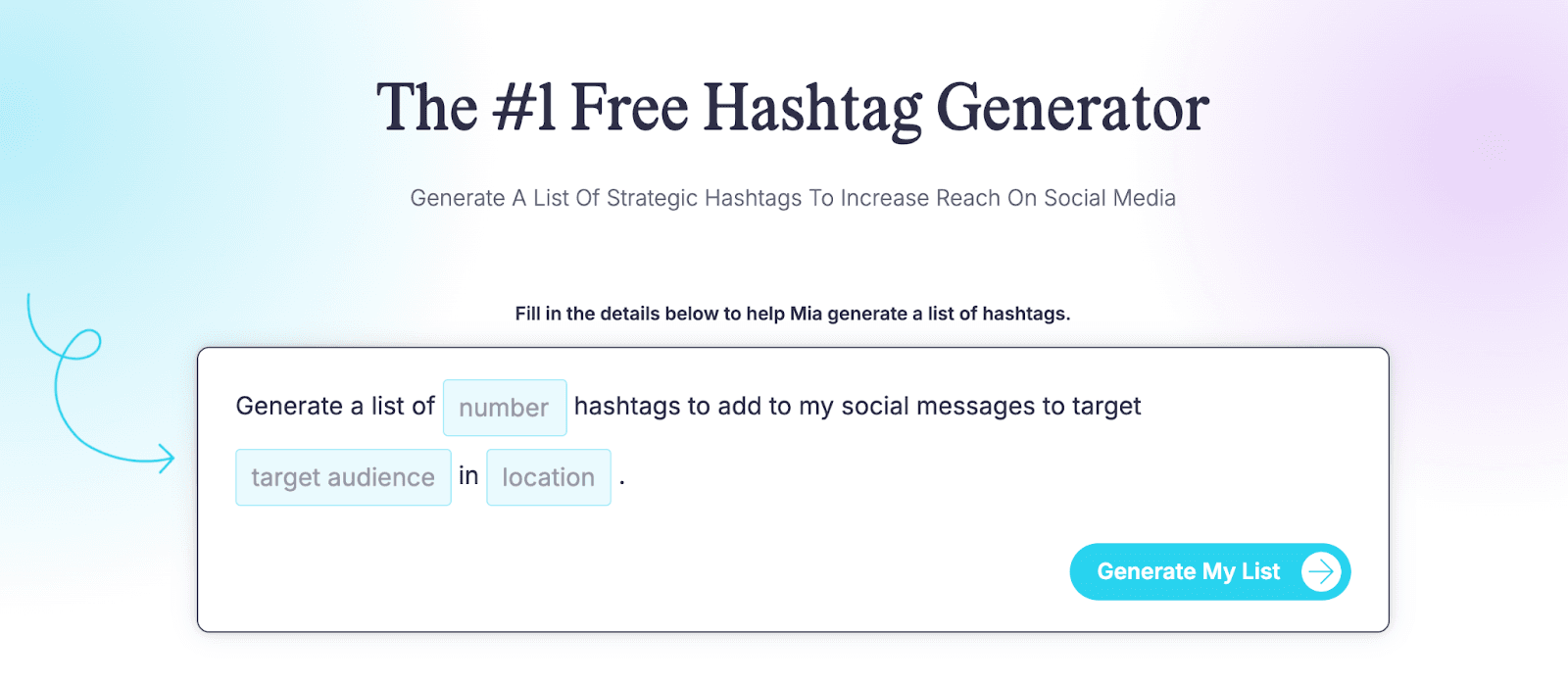 The #1 Free Hashtag Generator